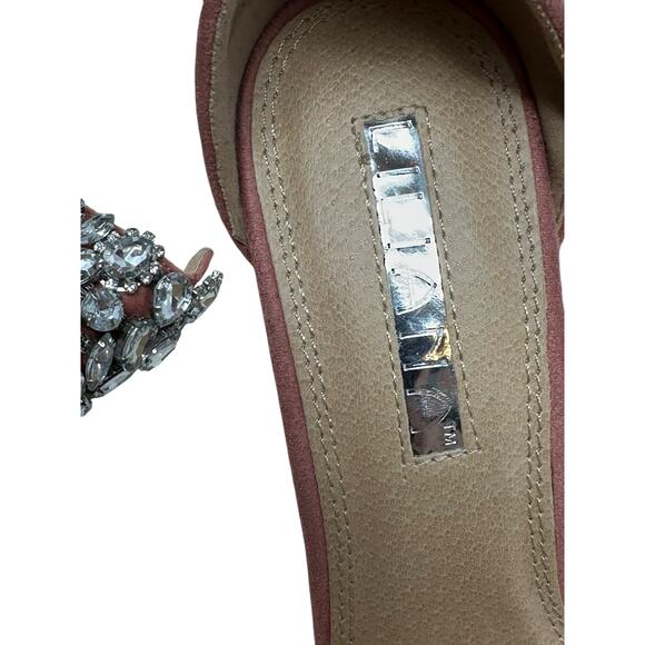 Liliana Pink Wrapped In Rhinestones Stiletto Heels size 5.5 - Picture 8 of 16